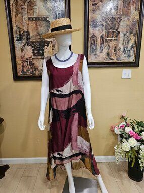 Anna Melani Dress, size XL. Made in Italy
